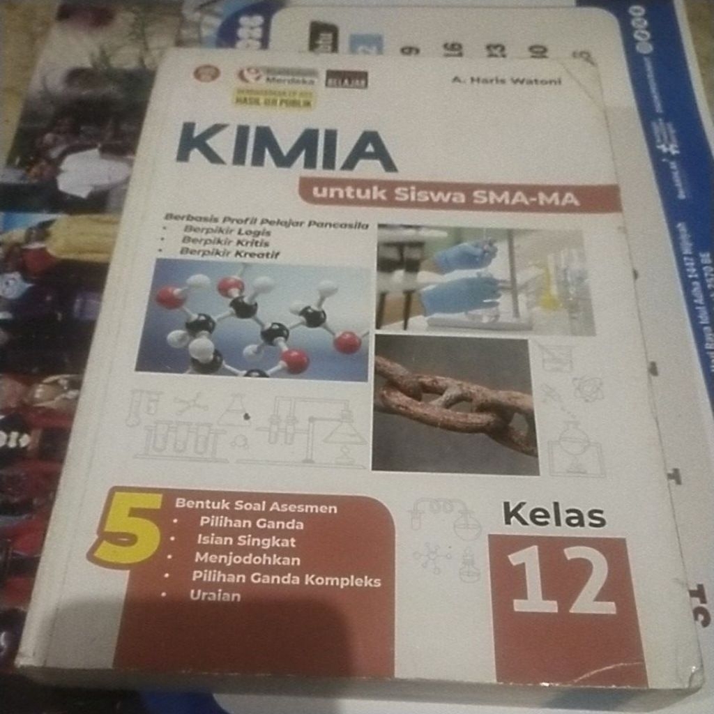 kimia SMA kelas 3-12/XII kurikulum merdeka/kumer yrama widya BEBAS CORETAN ORIGINAL