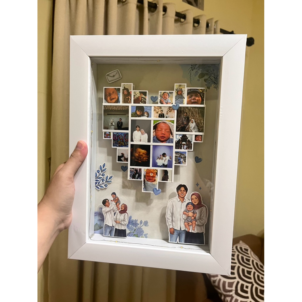 Frame Pop Up 3D Custom Gift