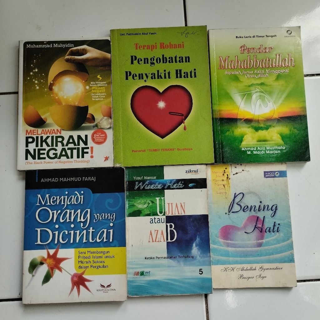 Melawan Pikiran Negatif Muhammad Muhyidin - Terapi Rohani Pengobatan Penyakit Hati Fatihuddin Abul Y