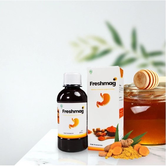 Freshmag 200ml Asli – Madu Herbal untuk Menjaga Kesehatan Lambung