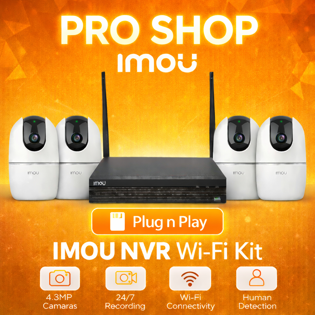 Paket CCTV NVR Kit  Dahua Imou Wifi Wireless Ranger Turret Bullet Outdoor Indoor Garansi Resmi