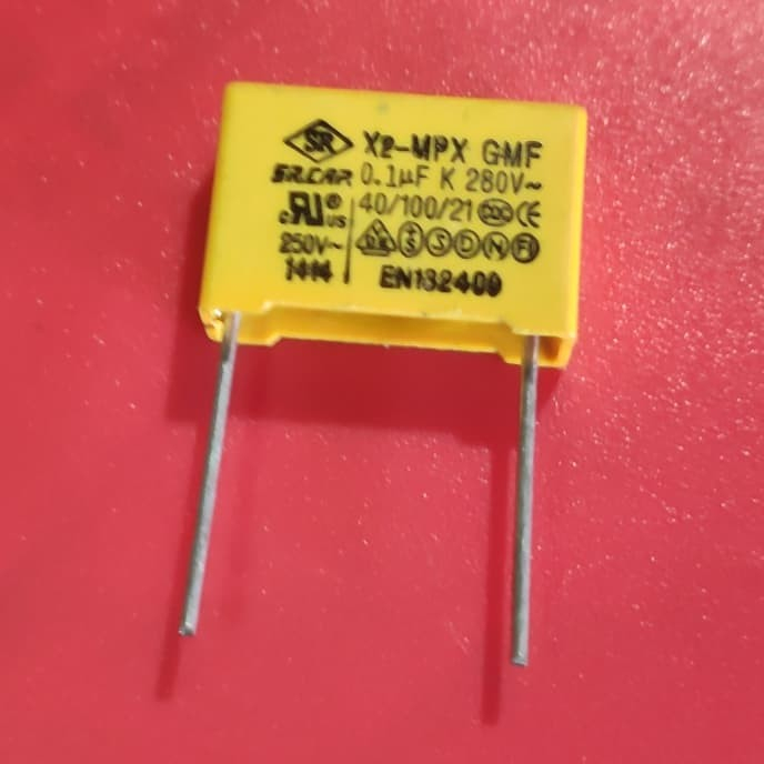 10 pcs MKP 0.1 UF 275V Capacitor Original