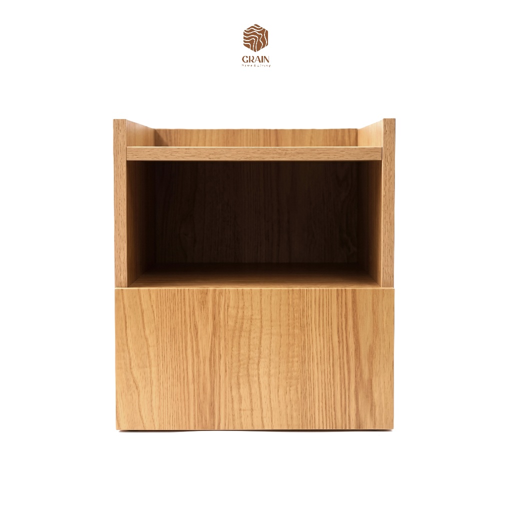 Meja Nakas Minimalis Kayu Serbaguna (002) – Side Table Estetik Modern untuk Kamar Tidur & Ruang Tamu