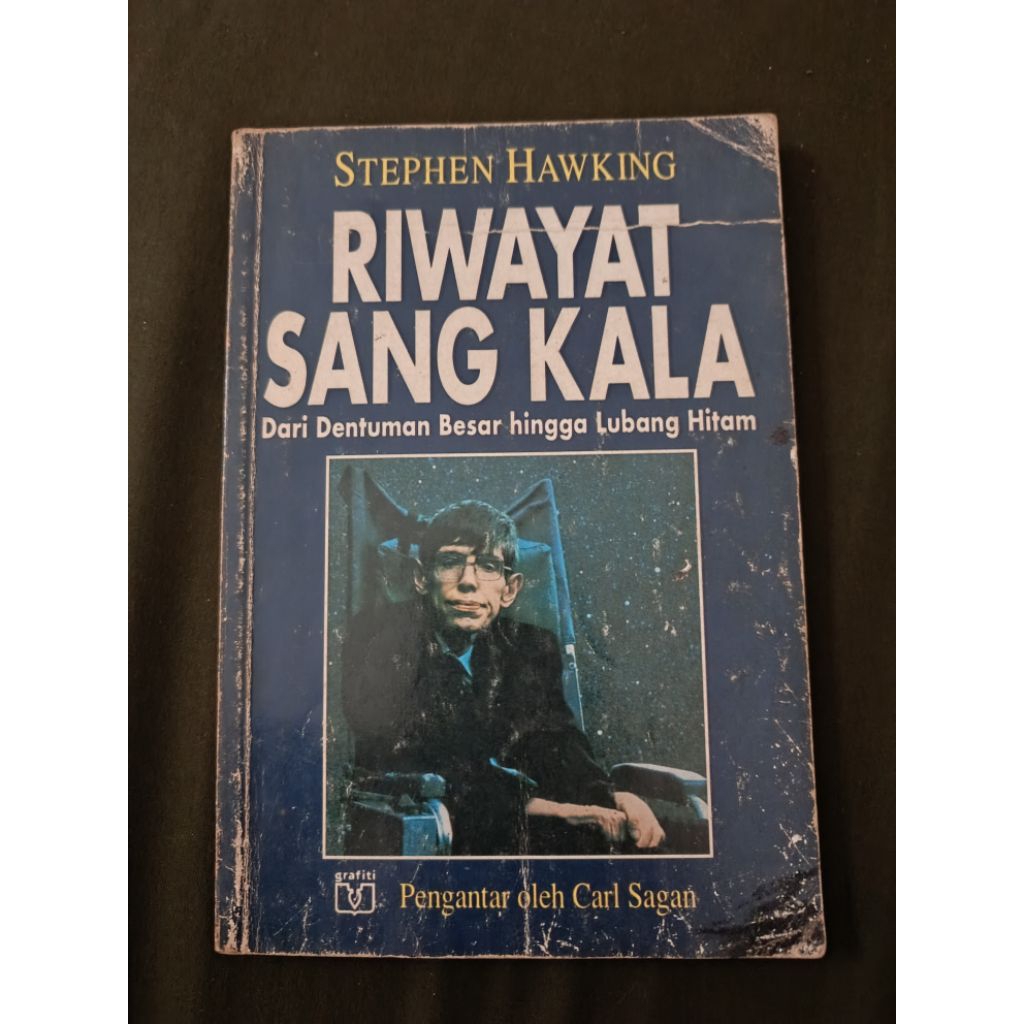 Riwayat Sang Kala - Stephen Hawking • Grafiti •  Original • Preloved •
