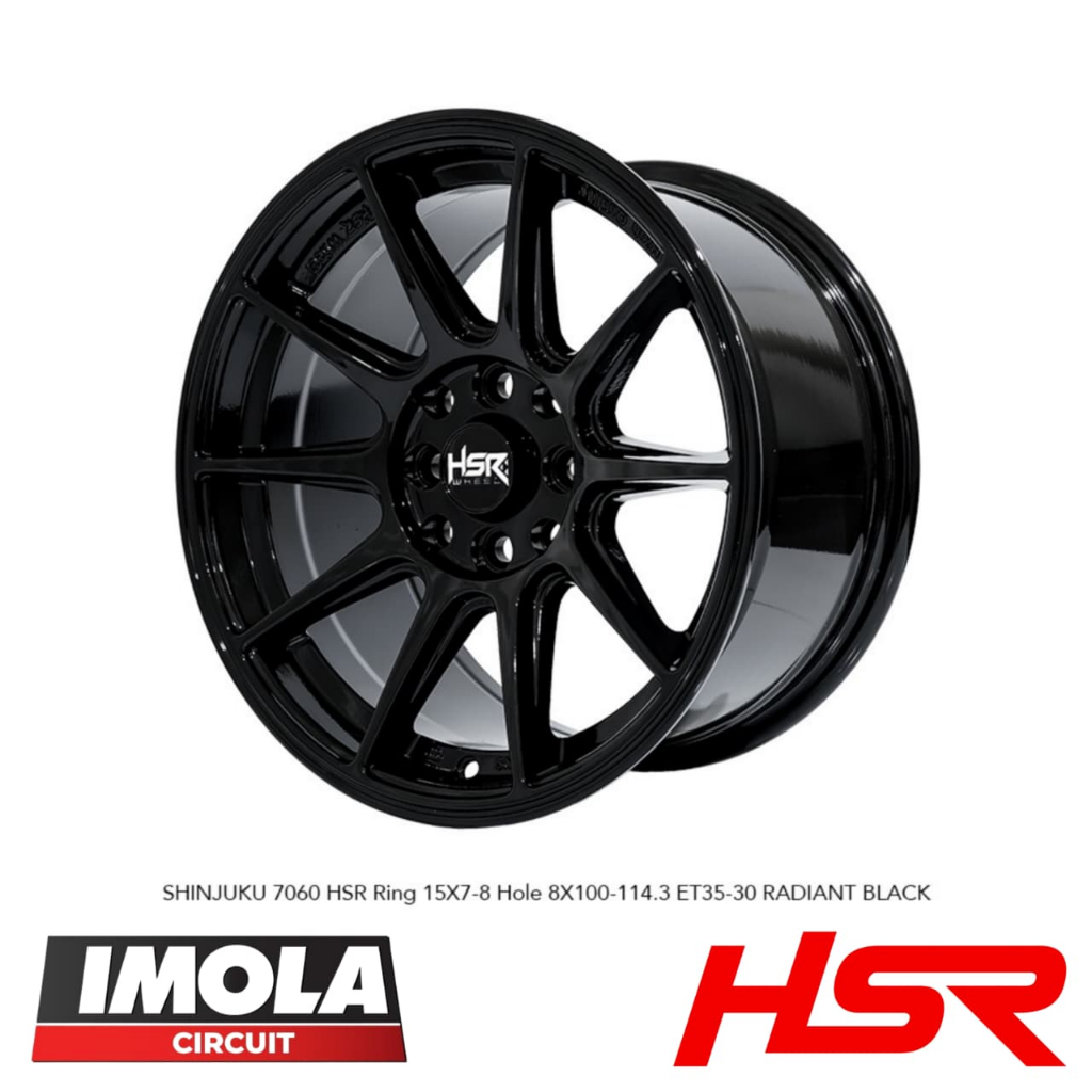 PROMO VELG RING 15 HSR SHINJUKU FOR LIVINA KIJANG FREE ONGKIR