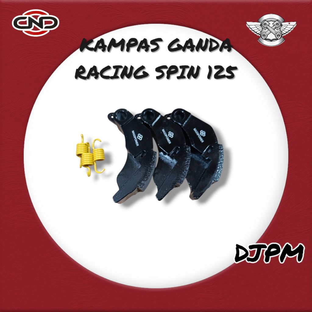 Kampas Ganda Only Racing DND Suzuki SPIN 125