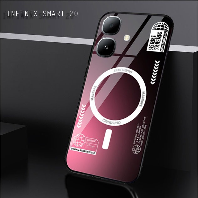 GK413 (INFINIX SMART 20) Softcase kaca SMART 20 - Case INFINIX SMART 20 - casing hp INFINIX SMART 20