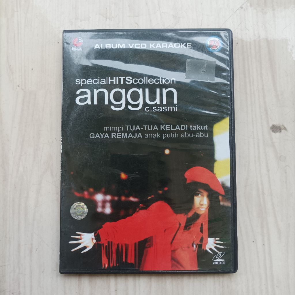 Original VCD Karaoke Anggun C Sasmi Album Special Hits Collection