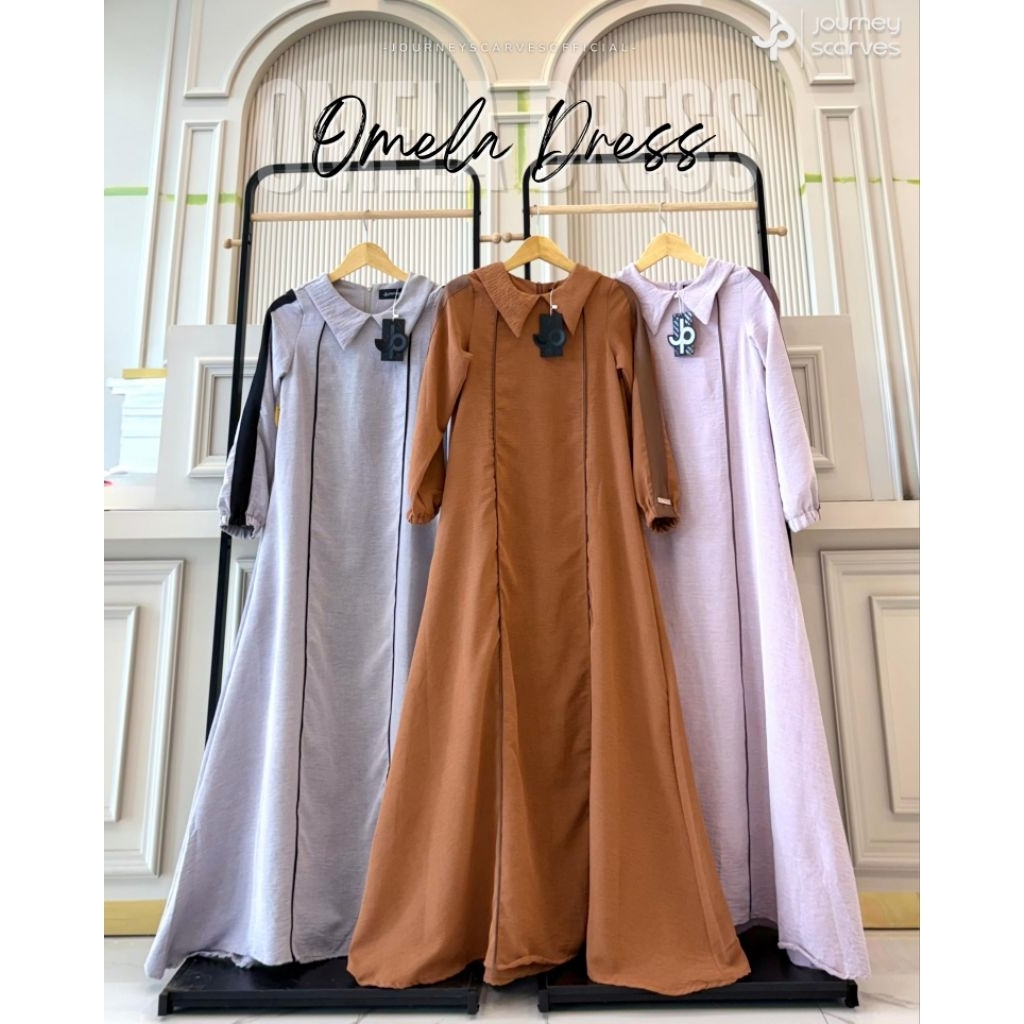[GAMIS] Omella Dress Journey Scarves | Gamis Journey Omella Dress | Gamis Journey Muslimah Terbaru