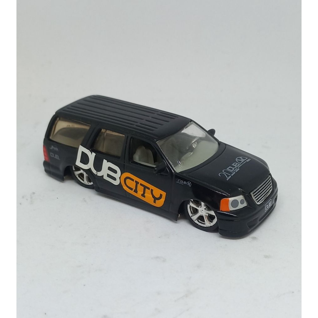 jada toys 2003 lincoln navigator dubcity loose diecast 1/64 (t)