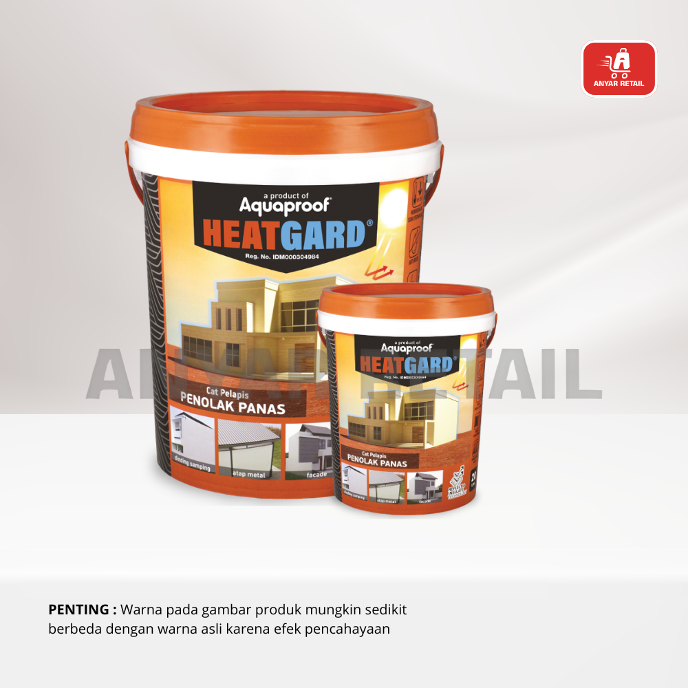 Aquaproof Heatgard Cat Pelapis Penolak Panas & Anti Bocor 20 Kg
