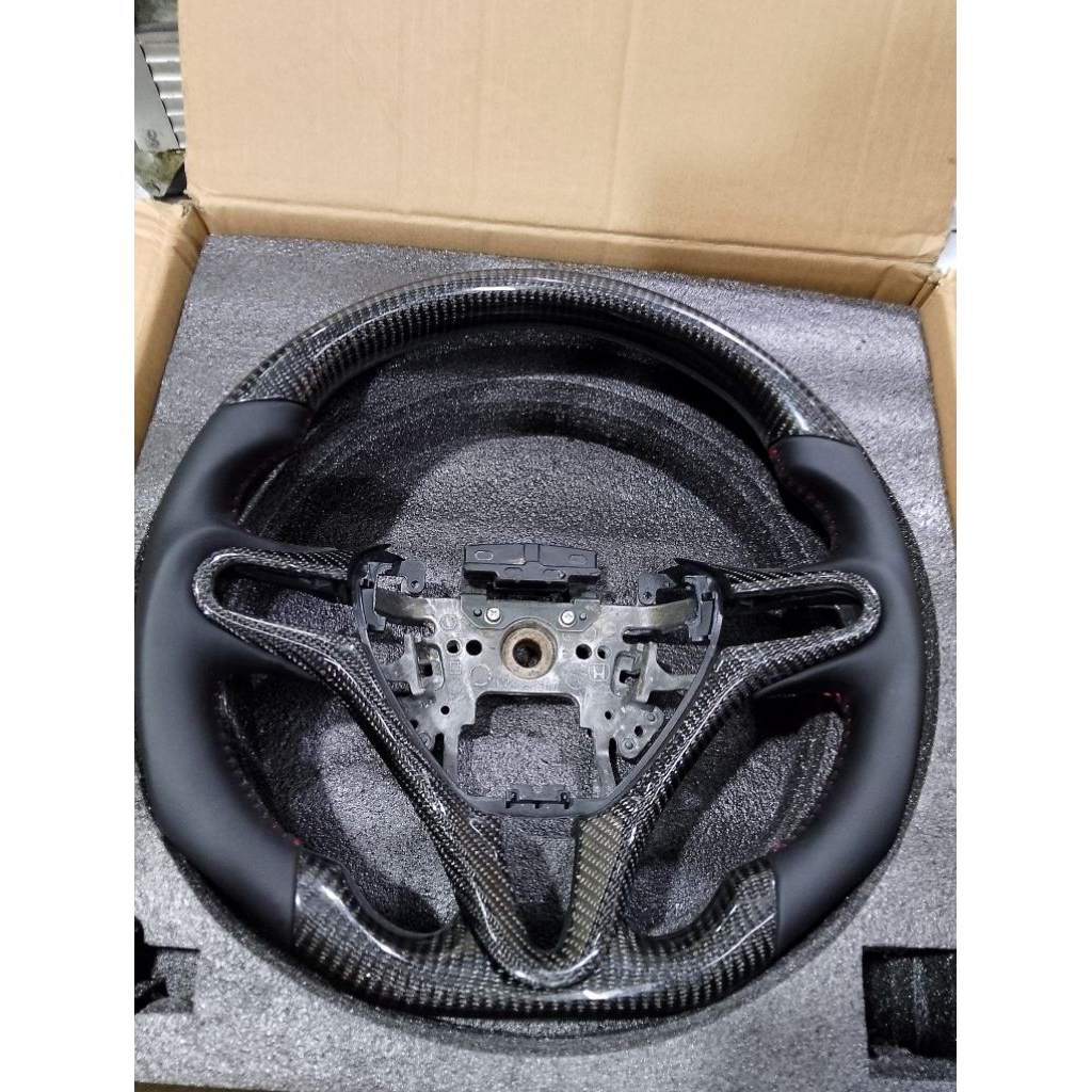 lingkar stir honda jazz karbon