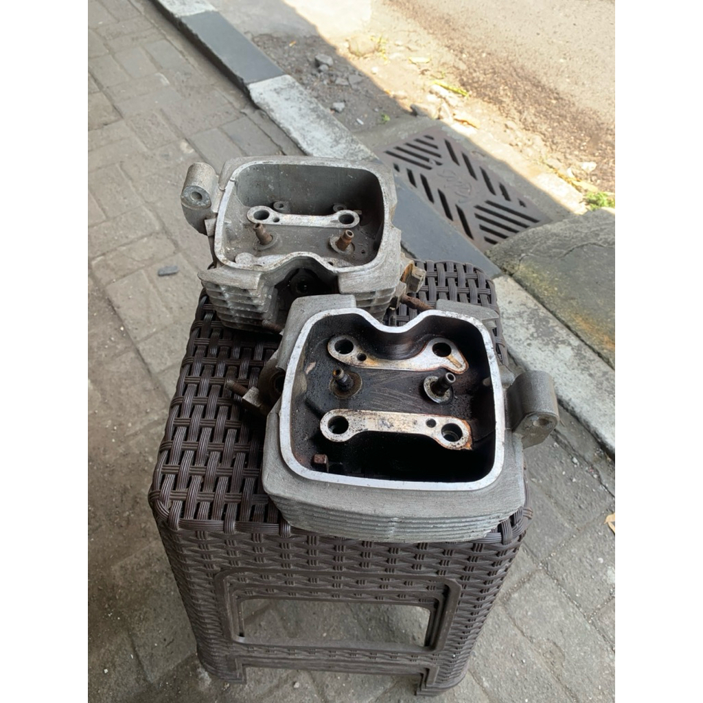 kop head deksel honda verza megapro mono injeksi original kosongan