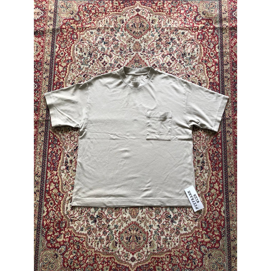 Kaos  Muji oversized pocket tshirt