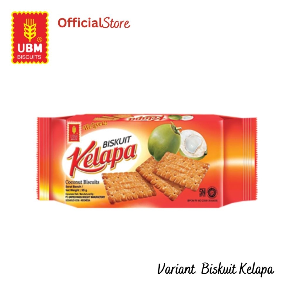 UBM Biscuit Kelapa 95gr