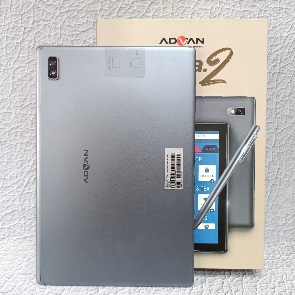 ADVAN SKETSA 2 4G 4/64GB TAB BEKAS SECOND FULLSET