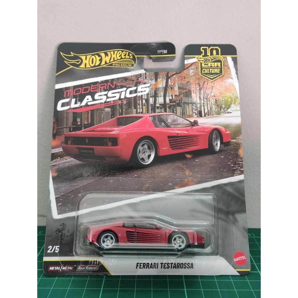Hot Wheels Ferrari Testarossa Modern Classic