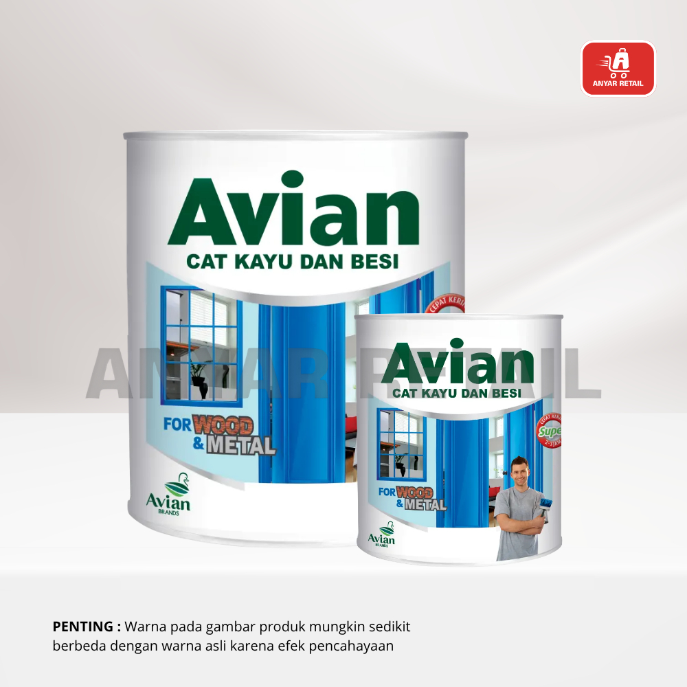 Avian Avian Cat Kayu dan Besi 1 Kg