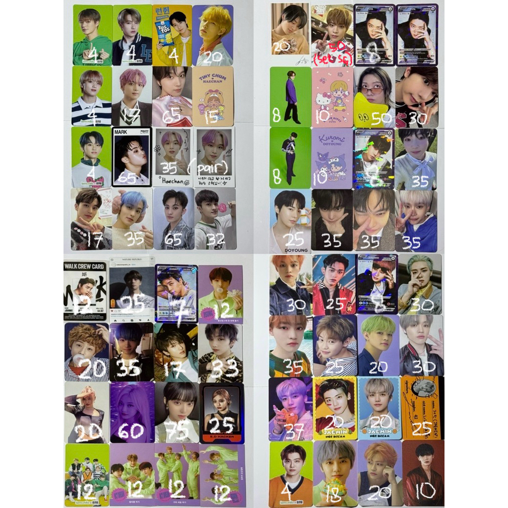 (2)AAB NCT AESPA johnny yuta doyoung lucas mark  jeno haechan jaemin chenle jisung ryo sakuya winter