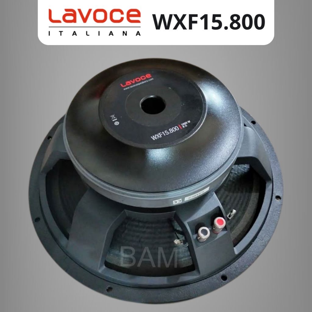 Lavoce WXF15.800 Komponen Speaker 15 Inch Original