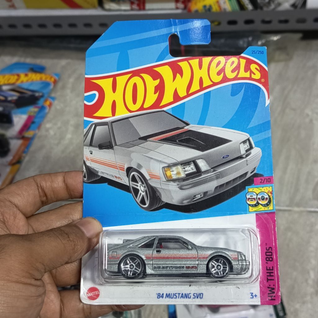 hot wheels 84 mustang SVO