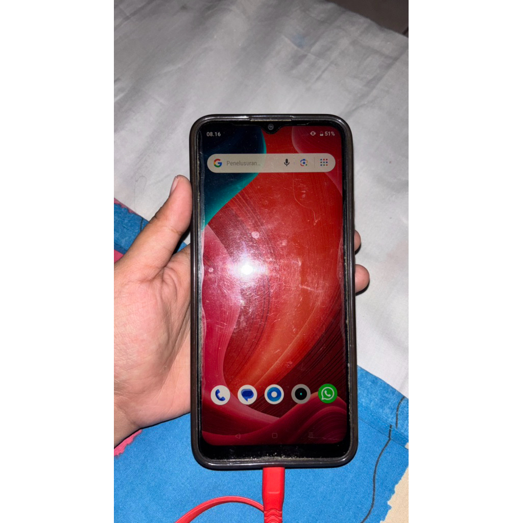 Preloved HP Realme Narzo 50i 4/64gb Hitam