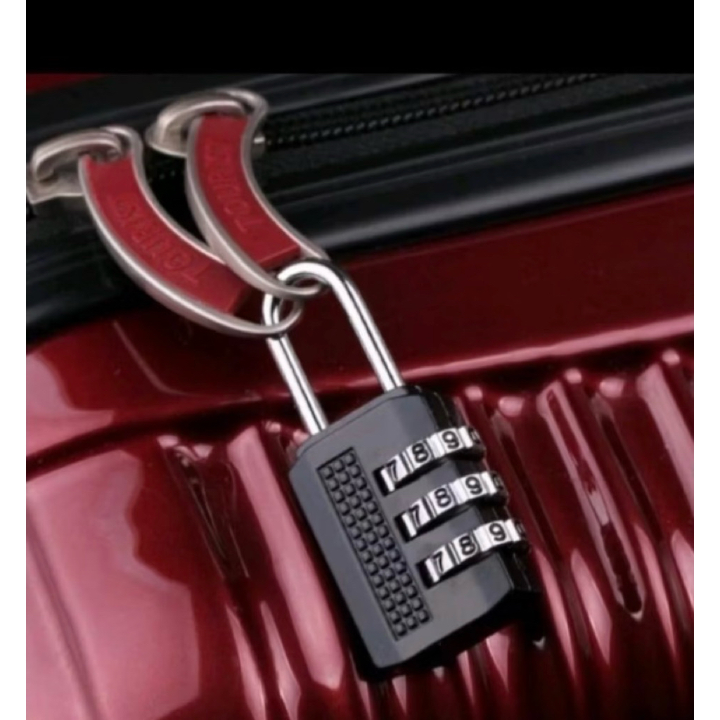 Gembok Pin Angka Premium Multifungsi - Gembok Kode Tas Koper Traveling - Gembok Kecil