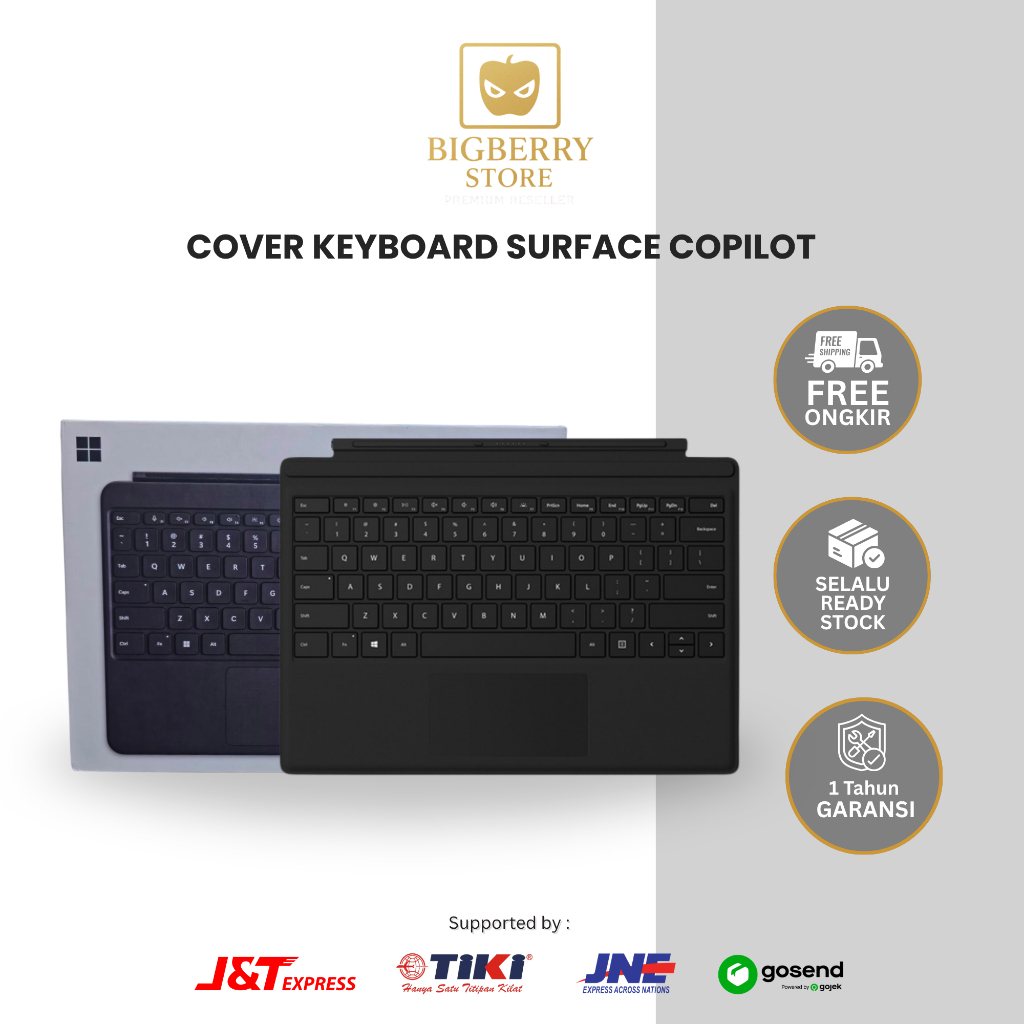 Microsoft Surface Pro 8 9 10 11 Flex Keyboard / Type Cover Copilot Keyboard