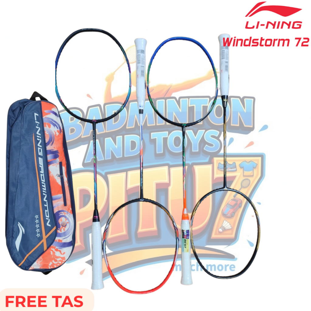 Raket Badminton Li Ning Windstorm 72