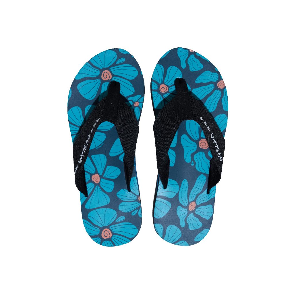 69SLAM Sandal Pria Full Motif - MEN FLORA MYRIAD SEBASTIAN SANDALS | ASNFMR-AT