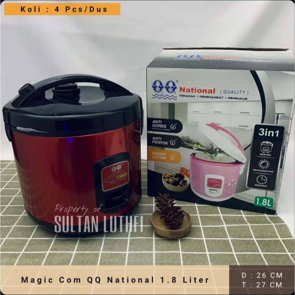Magic Com QQ National 1.8 Liter