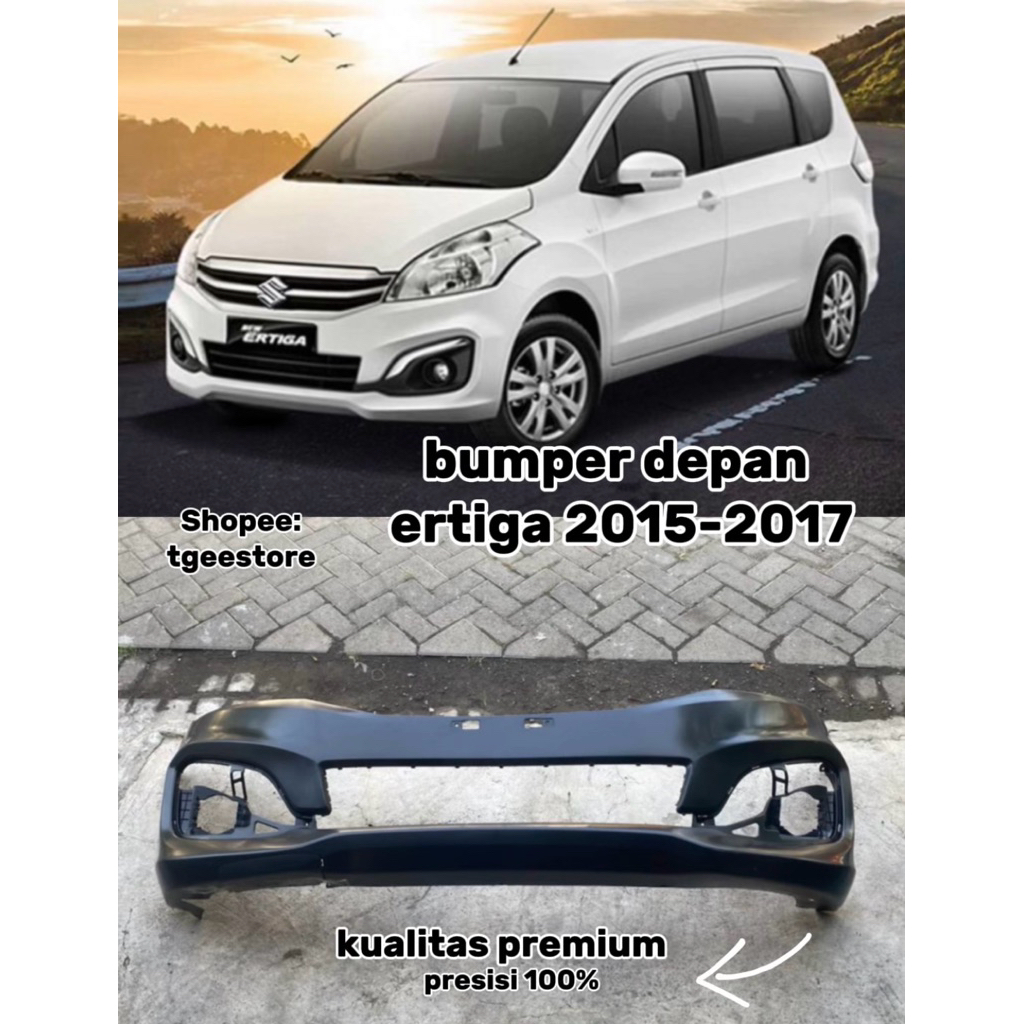 bumper depan suzuki ertiga 2015-2017