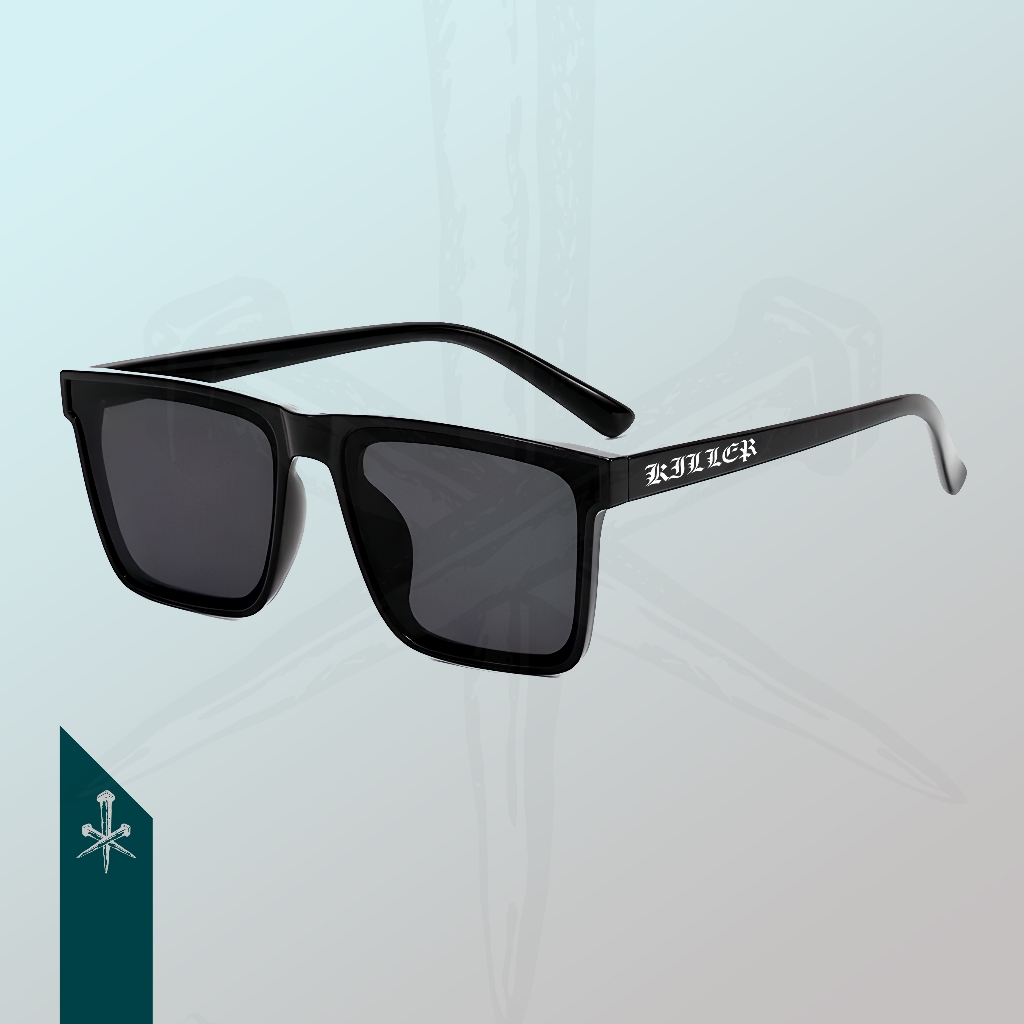 Kacamata Vincent Distro Original KILLER GLASSES Local Anti Radiasi Fashion Korean Retro Vintage
