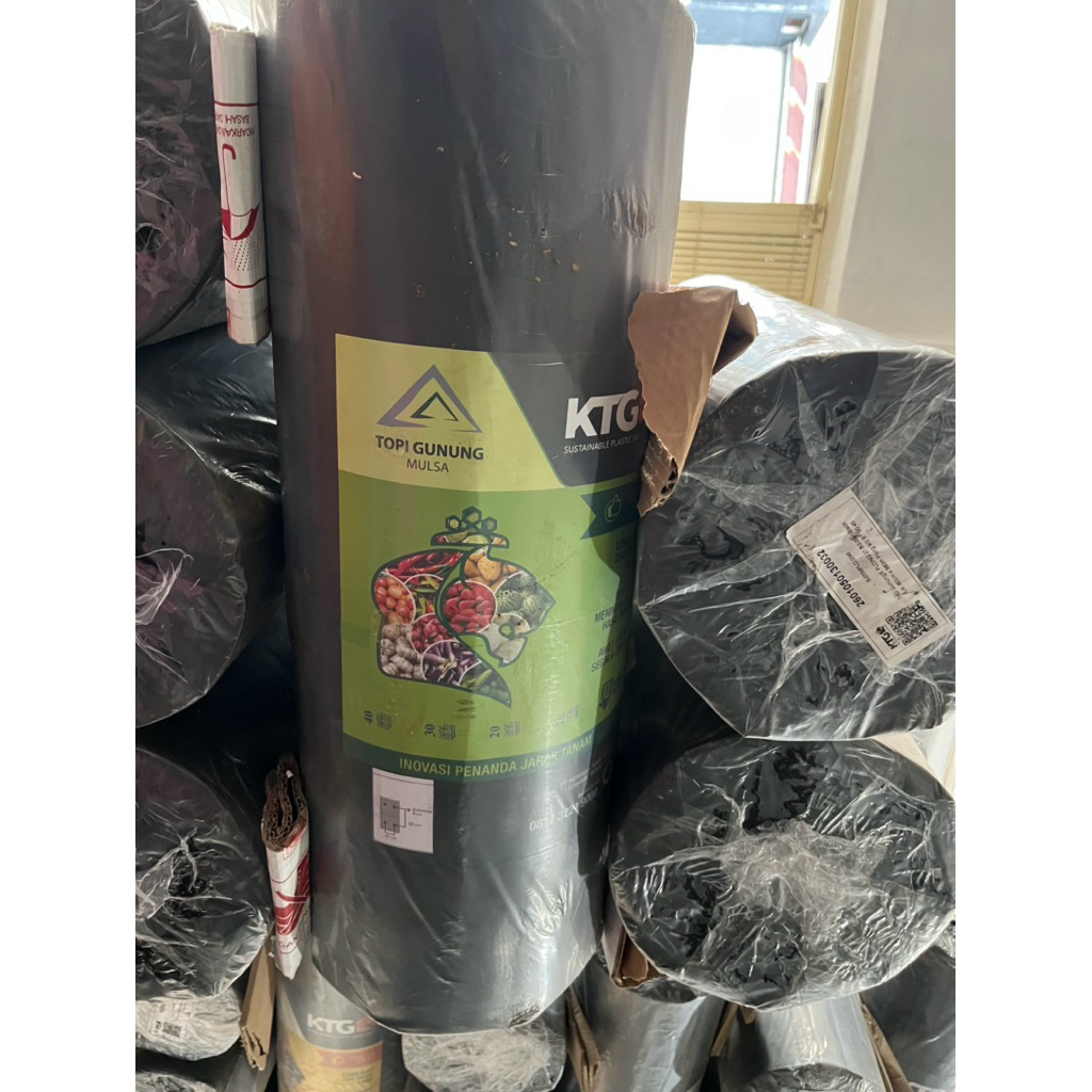 Mulsa ktg plastik mulsa ukuran 120cmx560meter