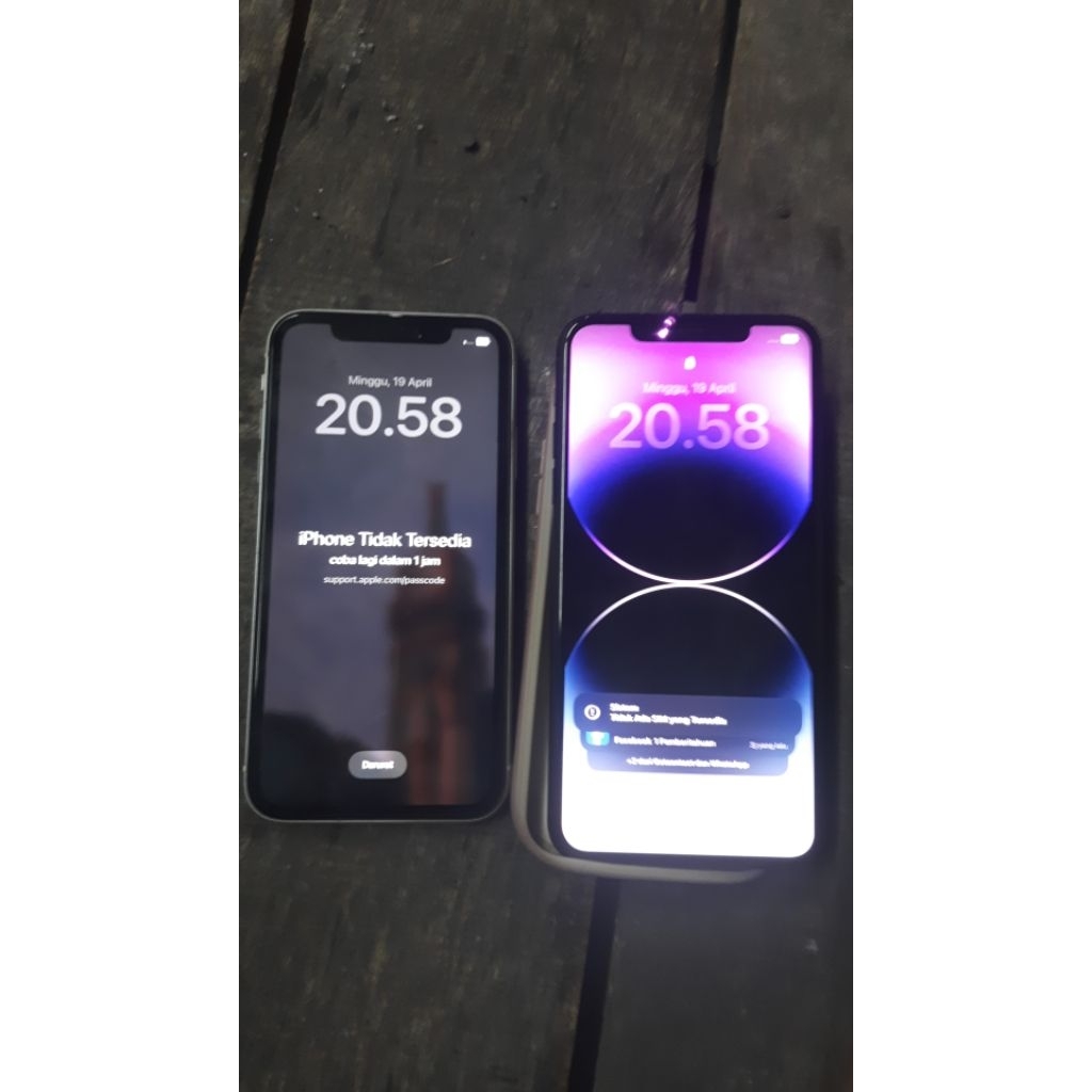 iphone 11 64 GB & 11 Pro Max 256 lock icloud/kanibal/bahan bypass