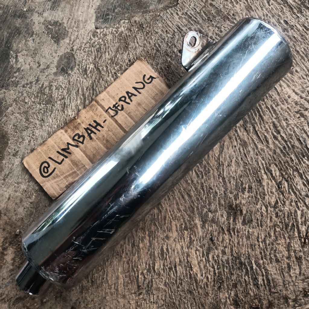 Silincer slencer Knalpot Honda Supra x 125 Original Second