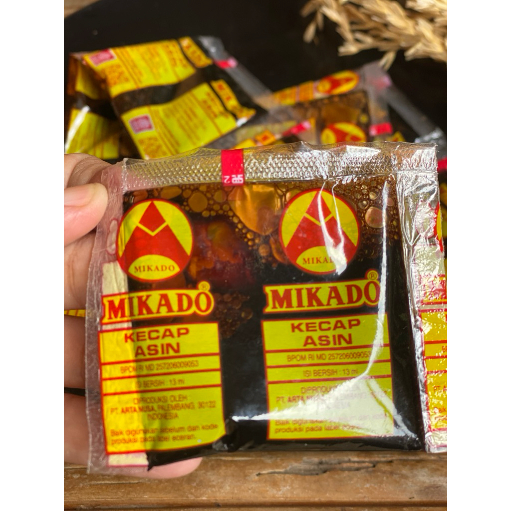 Kecap asin mikado - ekonomis dan enak asin khas Palembang