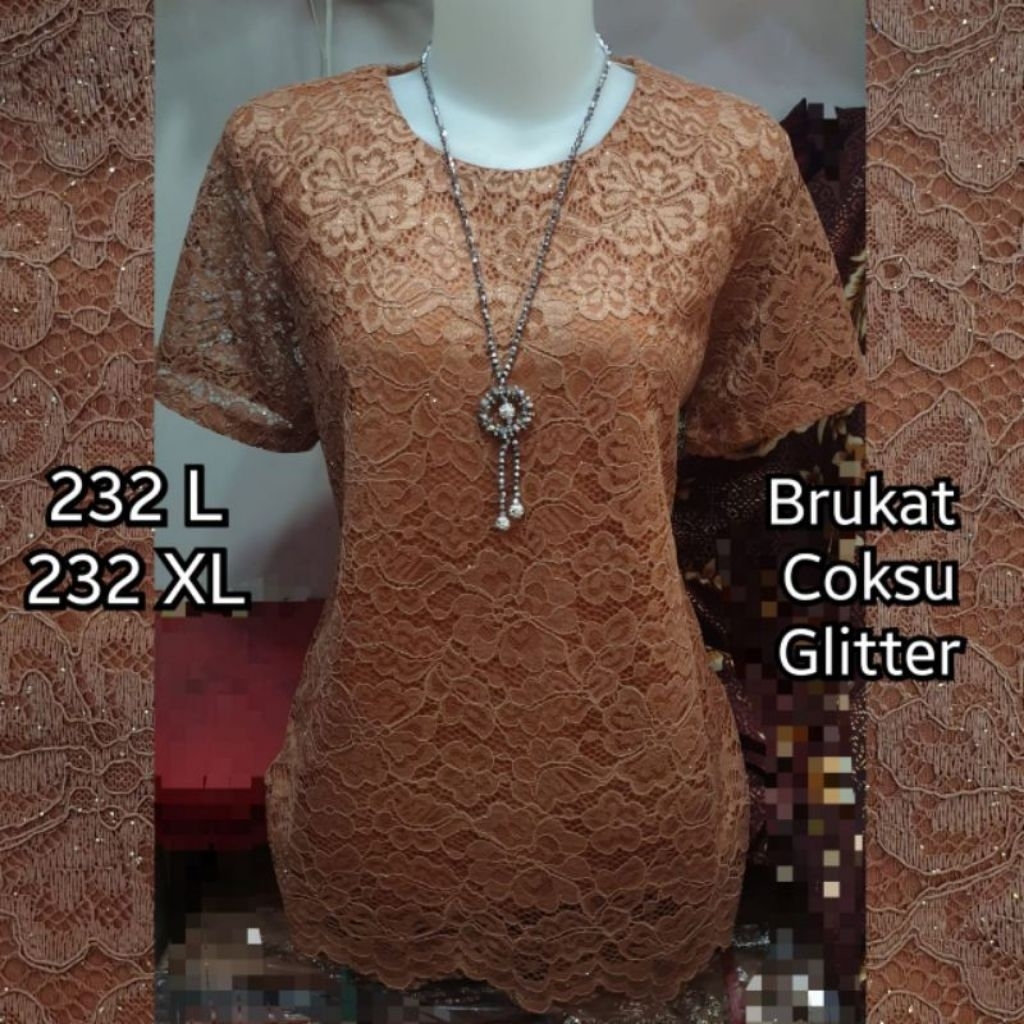 Atasan wanita brokat// baju brokat terbaru 2026