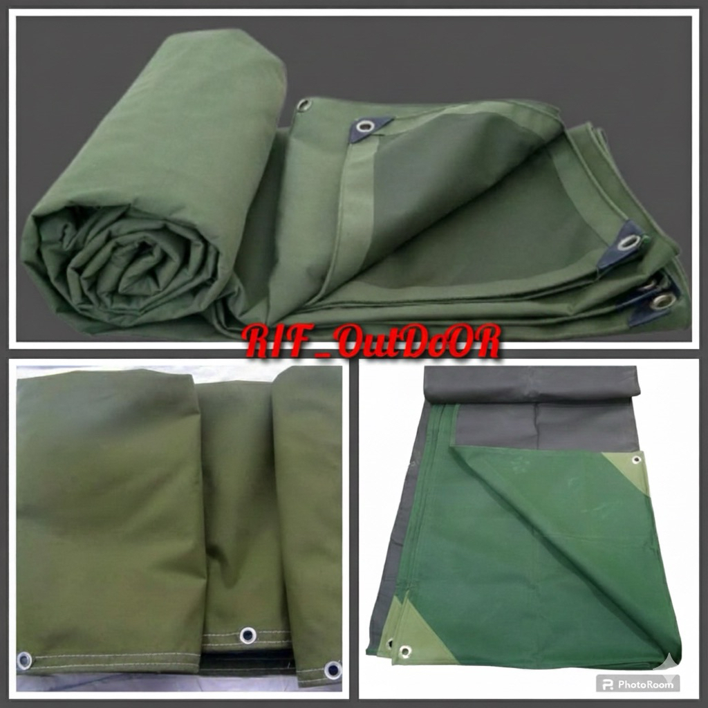 TERPAL LAPIS KAIN KANVAS tentara uk 2x3m,3x3m,3x4m,3x5m,3x6m.DLL terpal truk,,Jeep,, pickup