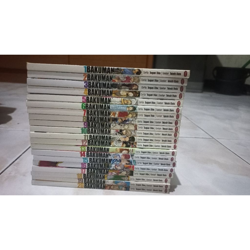Komik Bakuman Full set Vol 1-20