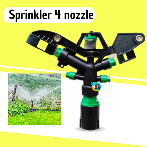 SPRINKLER BIG GUN 1 INCH SPRINKLER RAIN NOZZLE 4 ARAH IMPACK