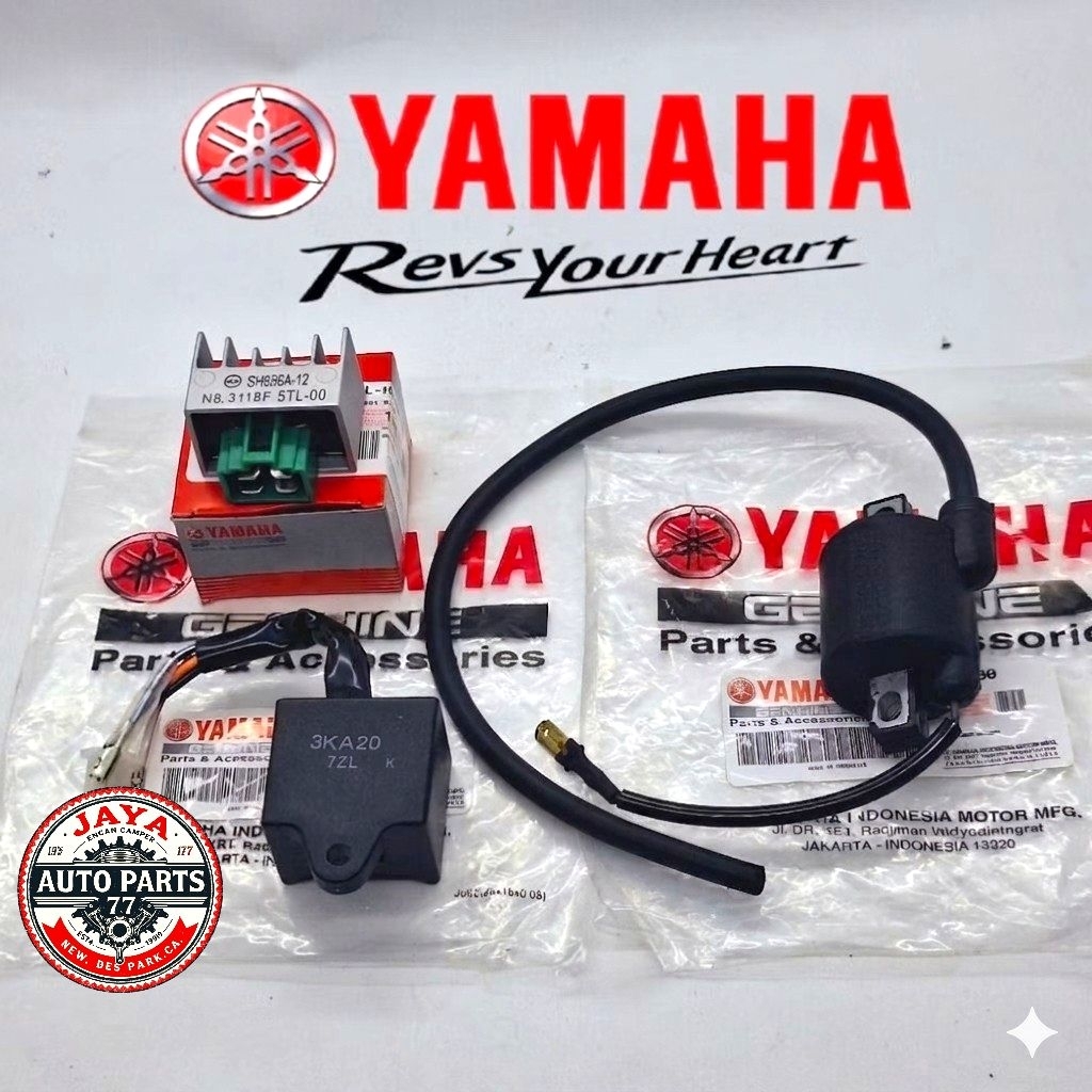 PAKET PENGAPIAN 3 ITEM CDI + KOIL + KIPROK YAMAHA RX KING SERIES 135CC OLD/NEW PNP RX K ORIGINAL KOD