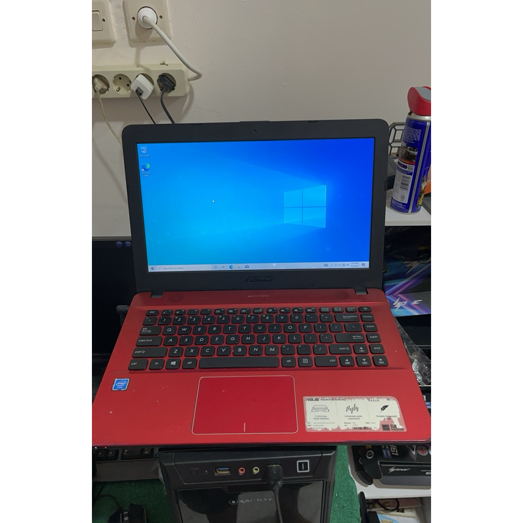 LAPTOP ASUS X441N MERAH SSD 256GB