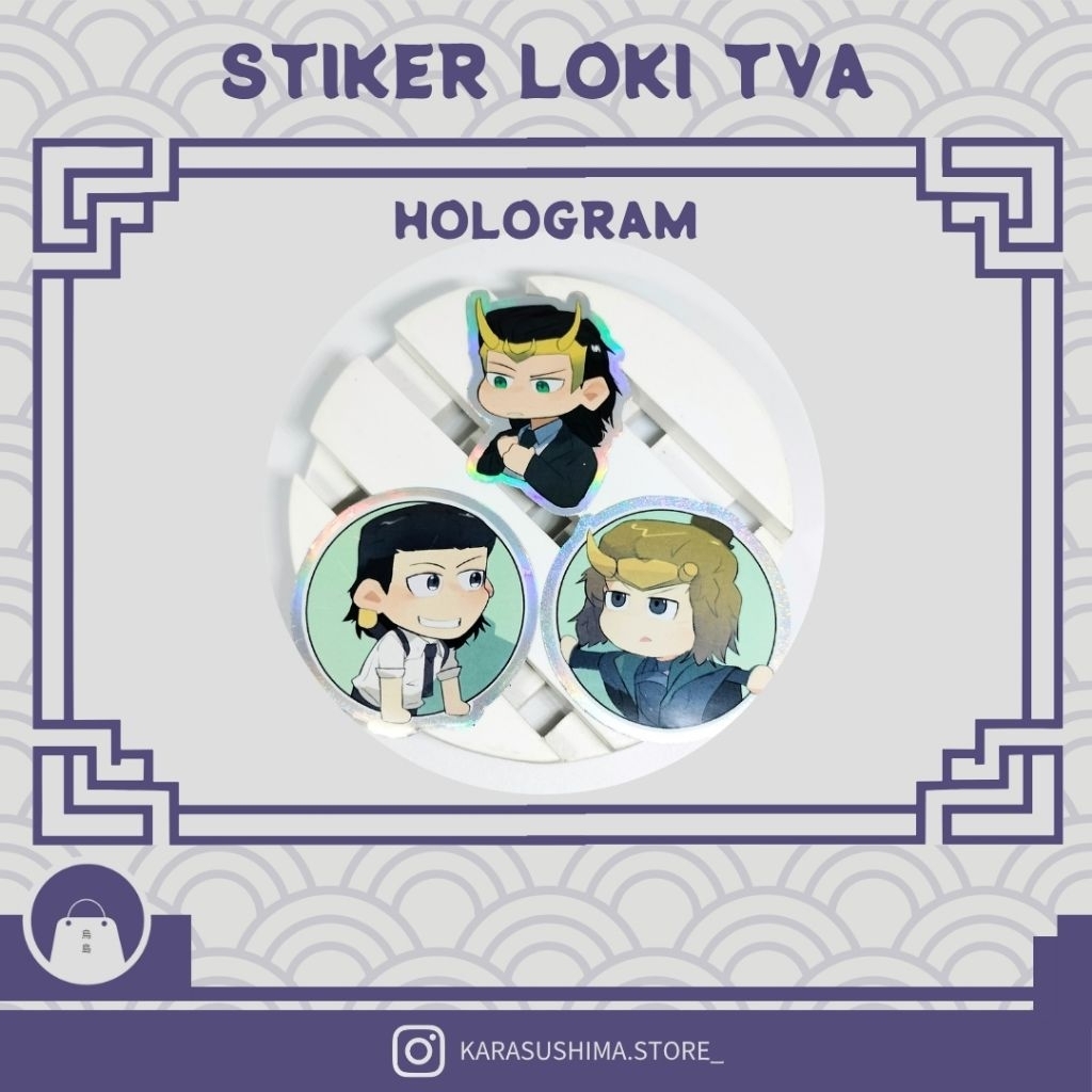 STIKER LOKI TVA SERIES