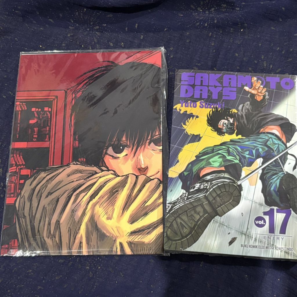 Komik Sakamoto Days 17 Bonus Poster Nagumo [Official]