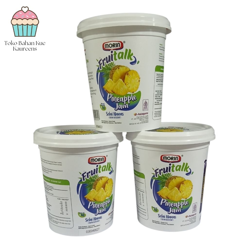 Morin Selai Nanas Isian Nastar Premium 1kg