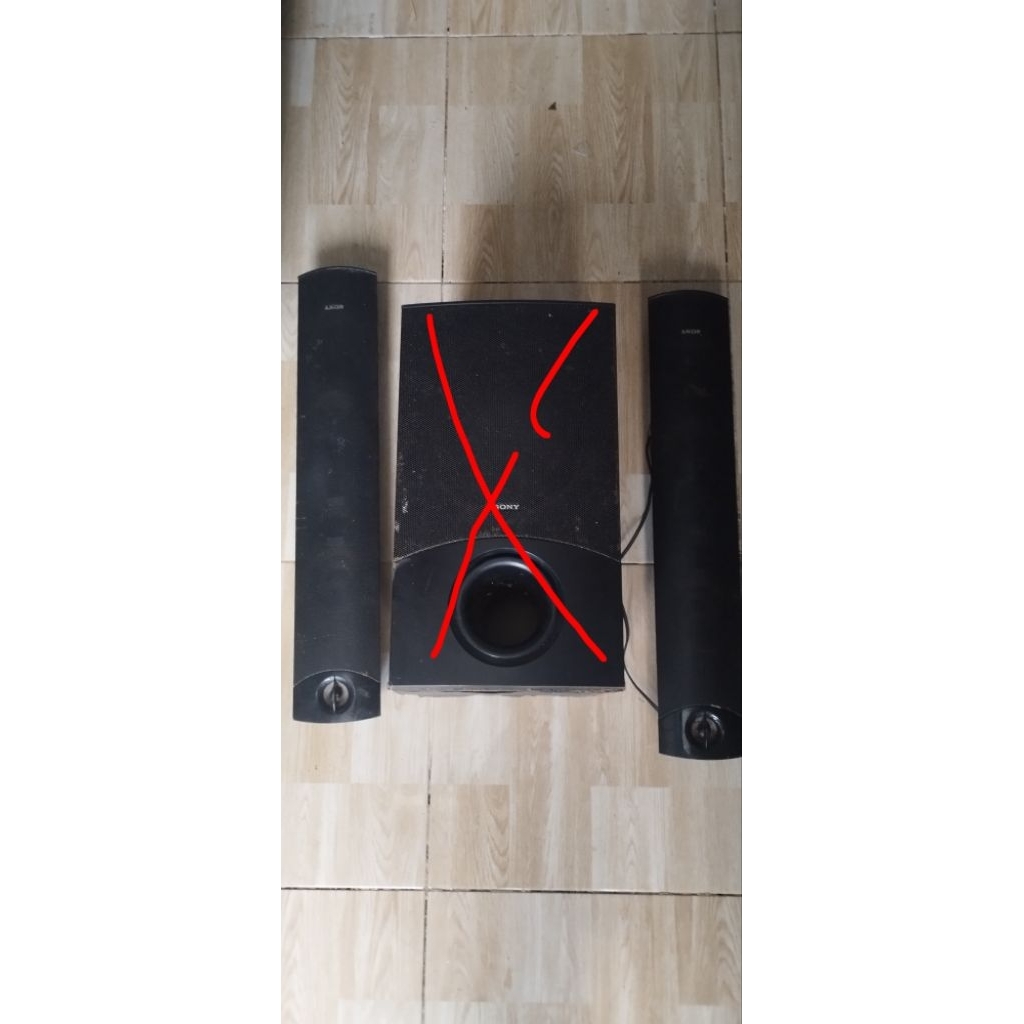 speaker sony TS 113 bekas sepasang