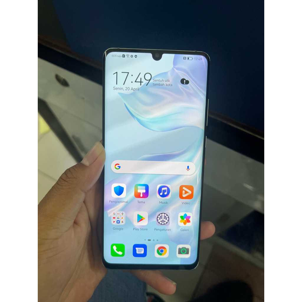 Huawei p30 pro ram 8/256 second ex resmi unit plus carger original termurah