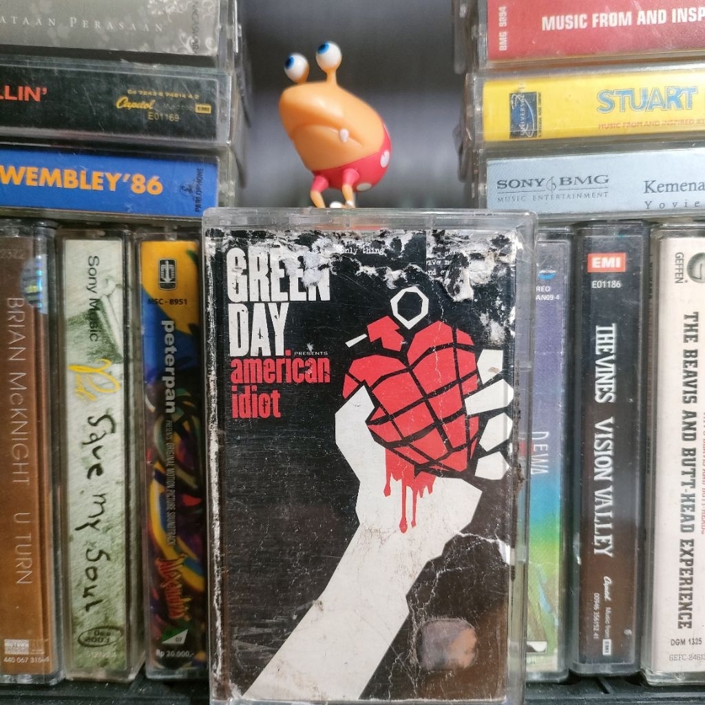 Kaset Pita Greenday Green Day American Idiot Wake Me Up When September Ends baca deskripsi