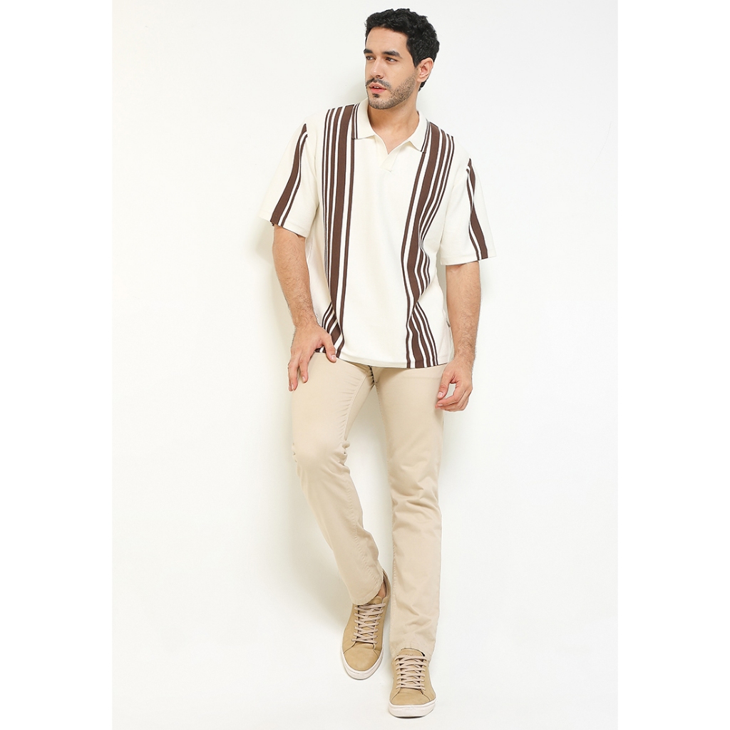 Hush Puppies Archie Kaos Berkerah Pria